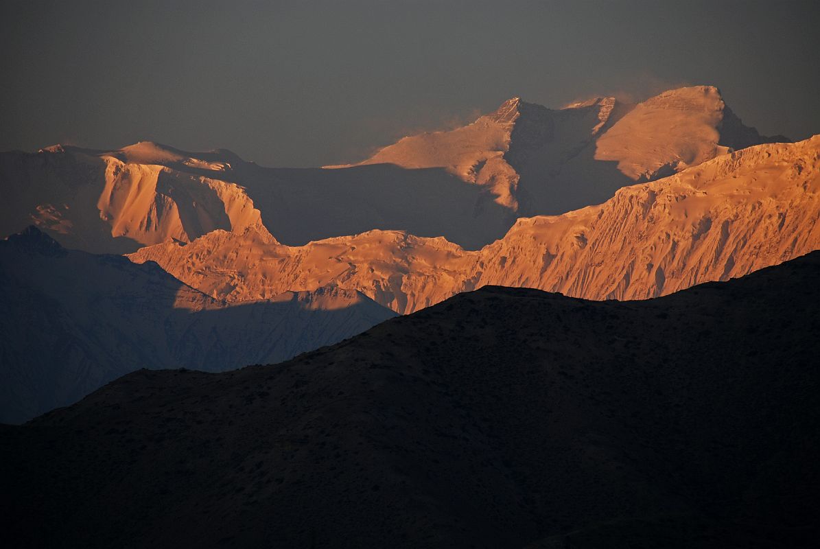 Mustang 02 11-2 Annapurna From Geiling At Sunset